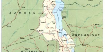 Ulična mapa blantyre Malavi