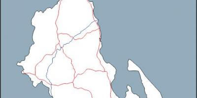 Karta u Malaviju mapu iznijeti